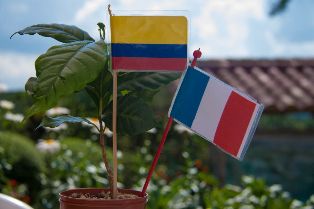 France et Colombie autour d'un cafetier