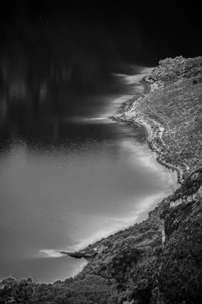 Côte de lagune N&B
