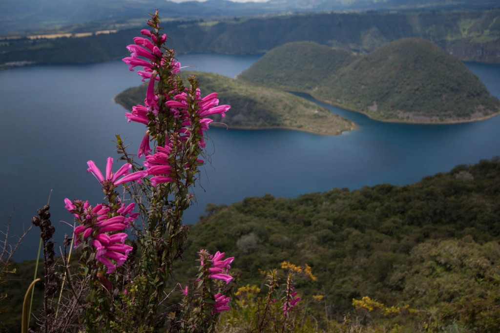Cratère du volcan Cuicocha