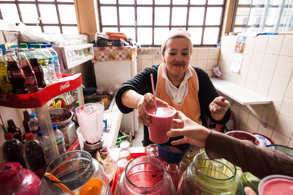 Jugo de mora al mercado