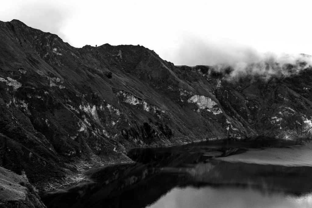 Lagune de Quilotoa N&B 2
