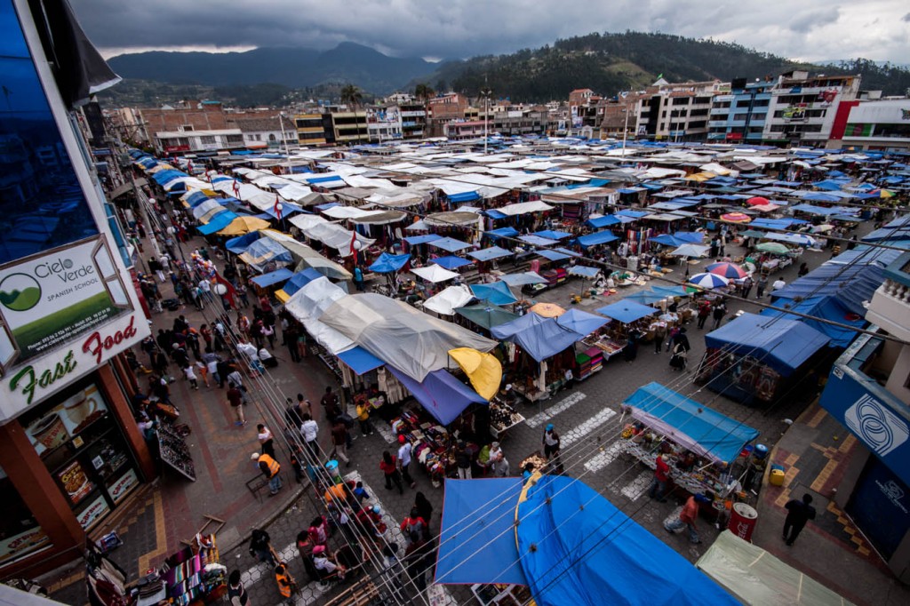 Le marché d'Otavalo du Samedi
