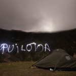 Quilotoa by night